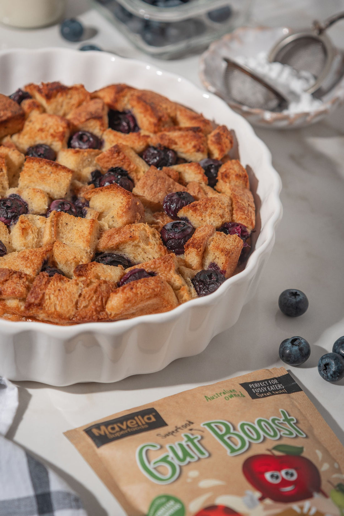 Blueberry French Toast Bake