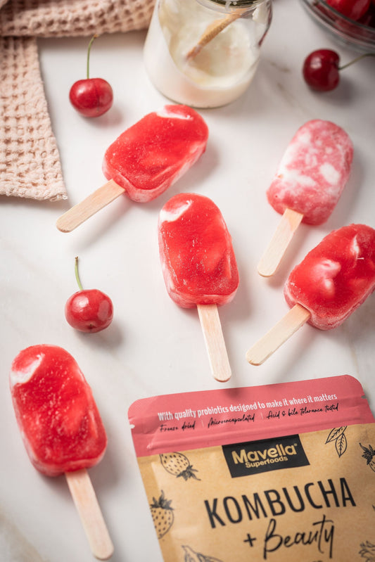 Cherry Cream Pops