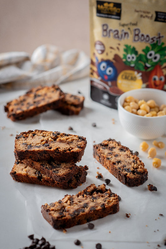 Chickpea Chocolate Chip Bars