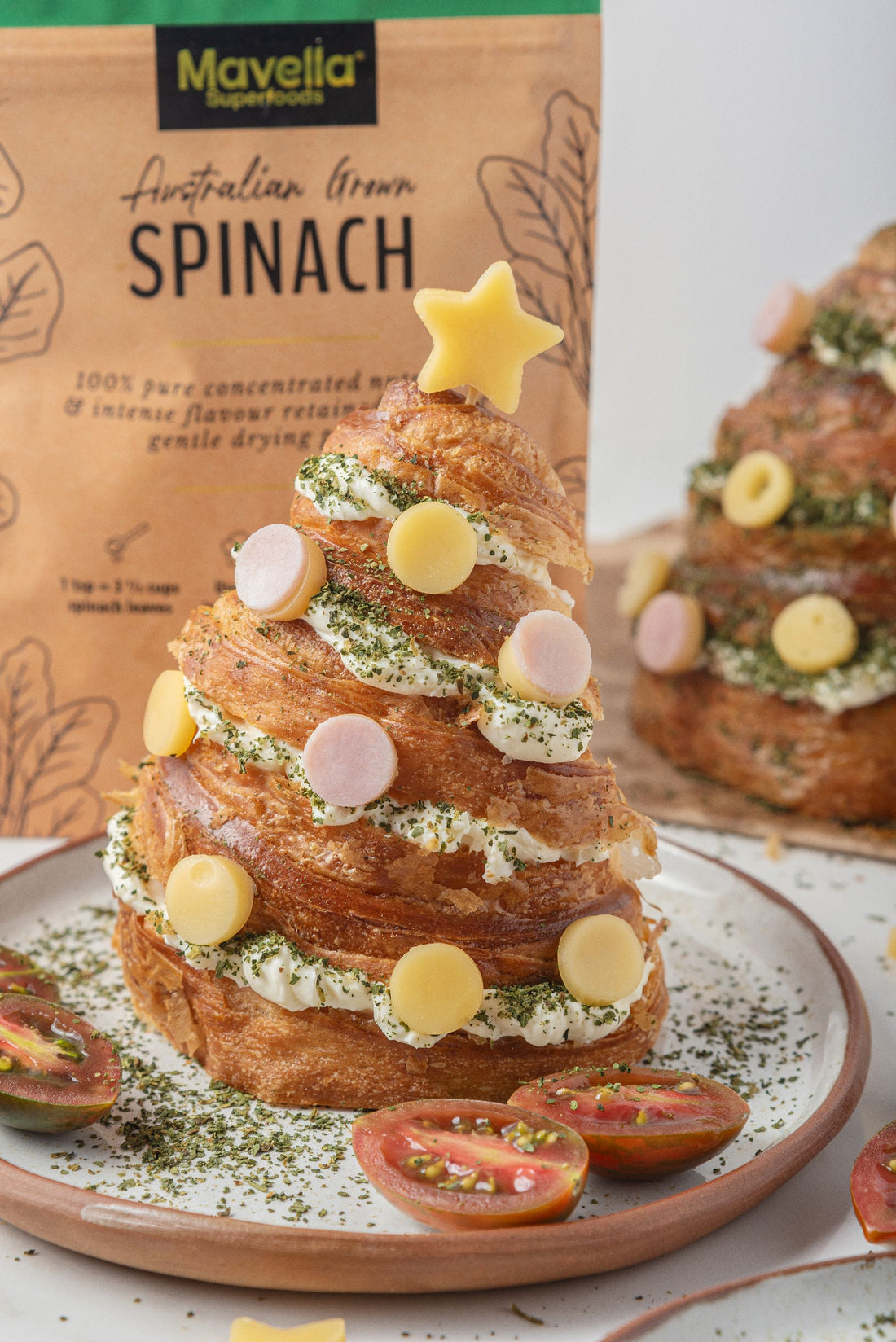 Croissant Christmas Tree