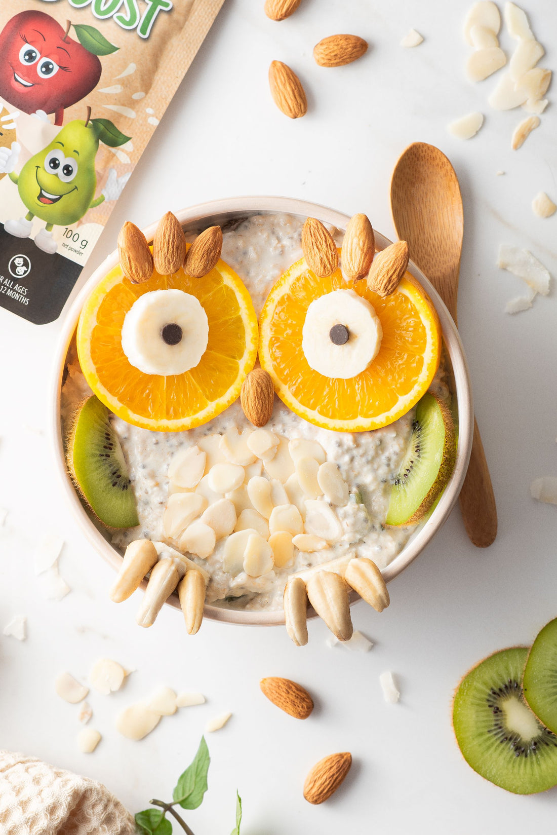 Kiwi Coconut Overnight Oats