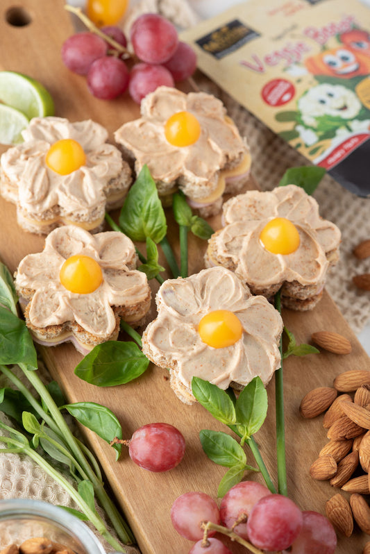 Mini Flower Sandwiches