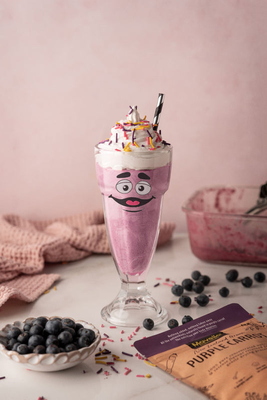 Purple Carrot Grimace Shake