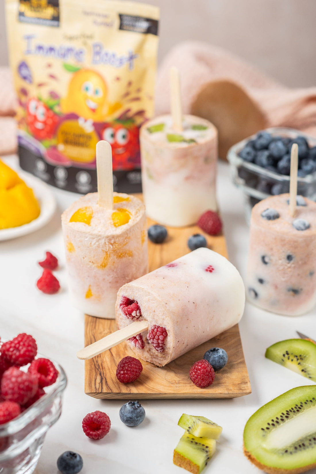 Quick Frozen Yoghurt Ice Blocks