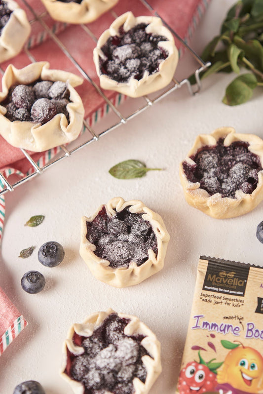 Mini Blueberry Galettes