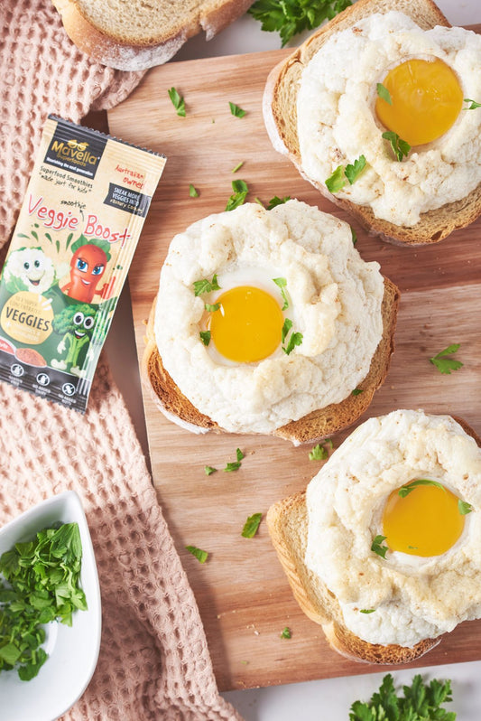 Cloud Eggs on Toast