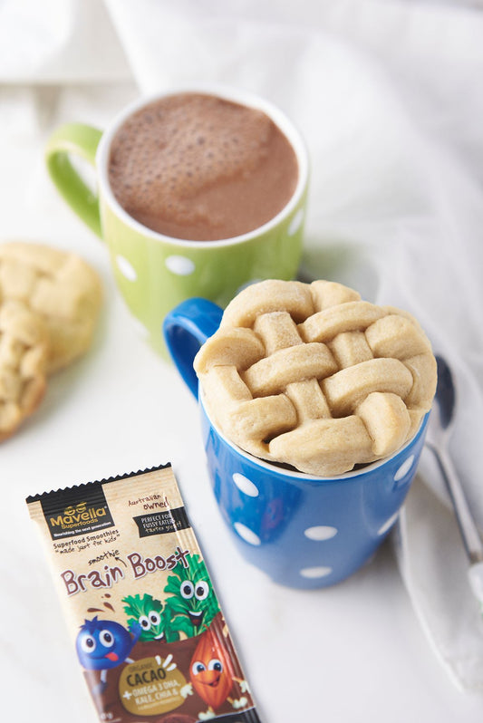 Hot Chocolate with Cookie Lid