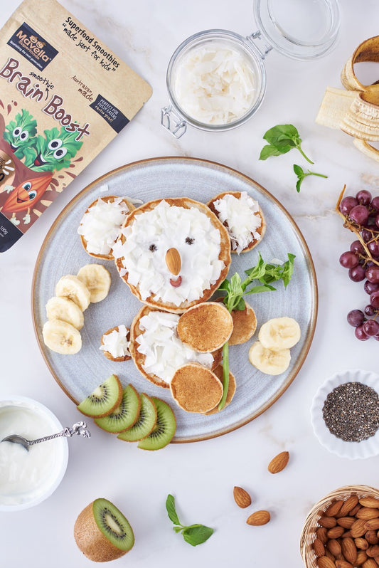 Koala Banana Pancakes