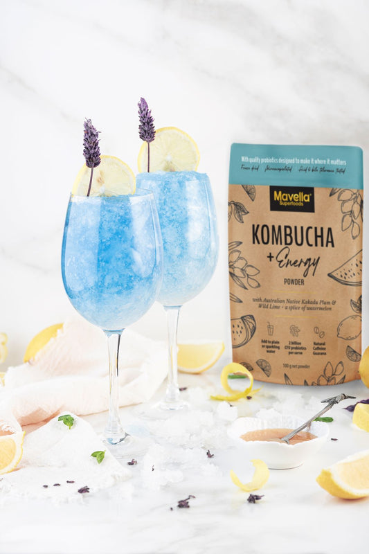 Blue Lemonade Mocktail