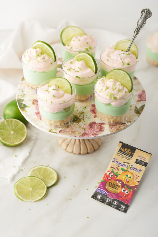 Key Lime Cheesecake Shooters