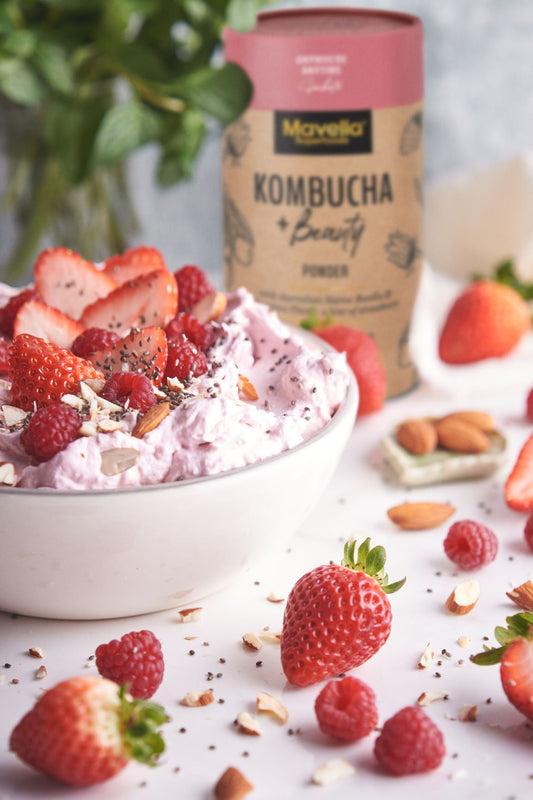 Pink Smoothie Kombucha Bowl