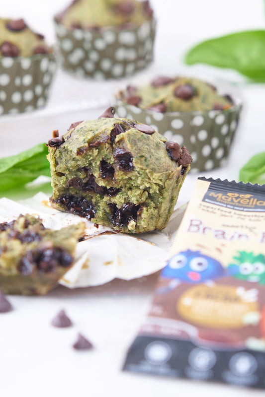 Sweet Spinach Muffins