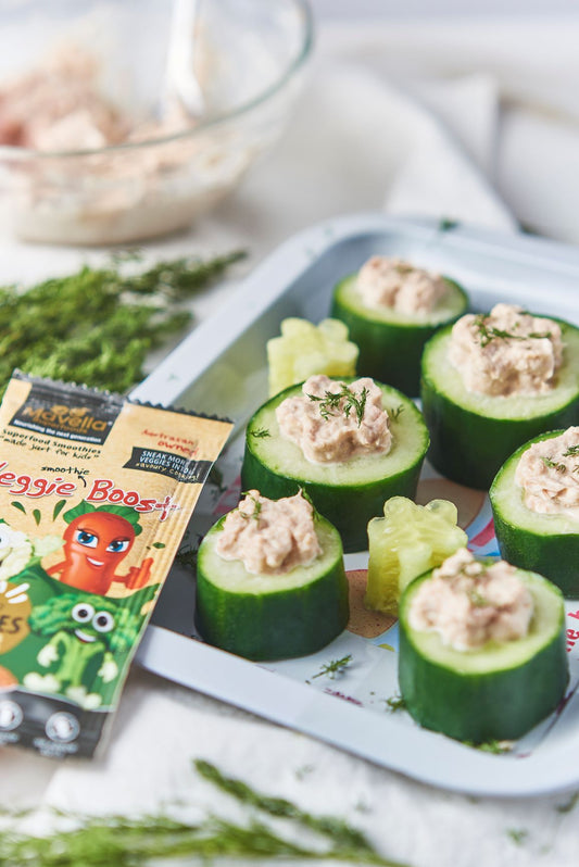 Tuna Cucumber Cups